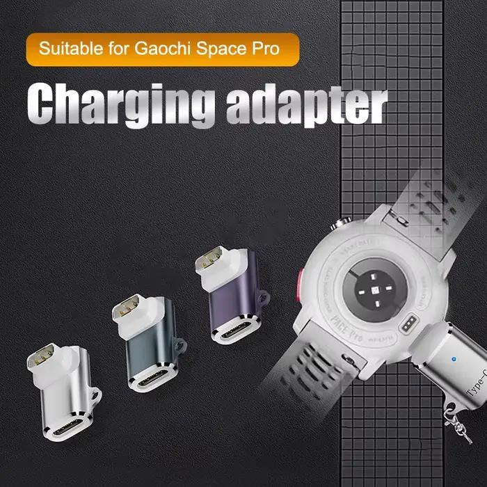 Convertisseur de chargeur de montre intelligente pour Coros Pace Pro, adaptateur de Charge, Mini connecteur de Charge de montre pour Coros Pace Pro avec lumière