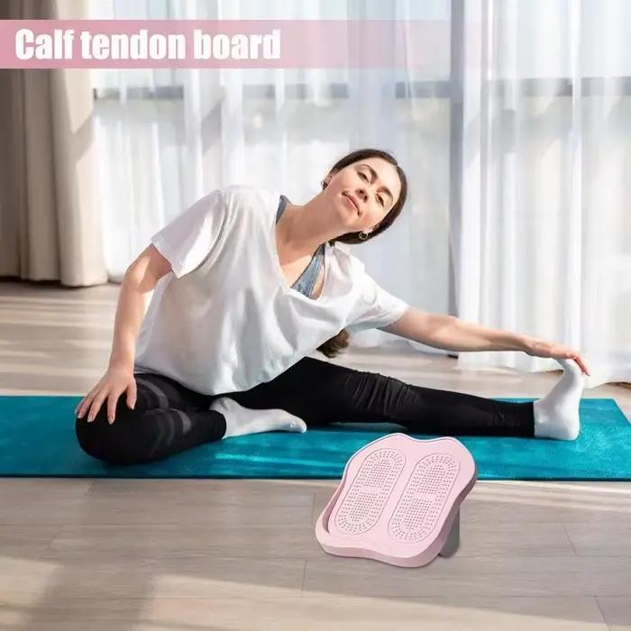 Plaque inclinée pour étirements des mollets et soulagement de la fasciite plantaire, plaque inclinée réglable pour le fitness et la physiothérapie, adaptée aux femmes pour une utilisation quotidienne ou intensive