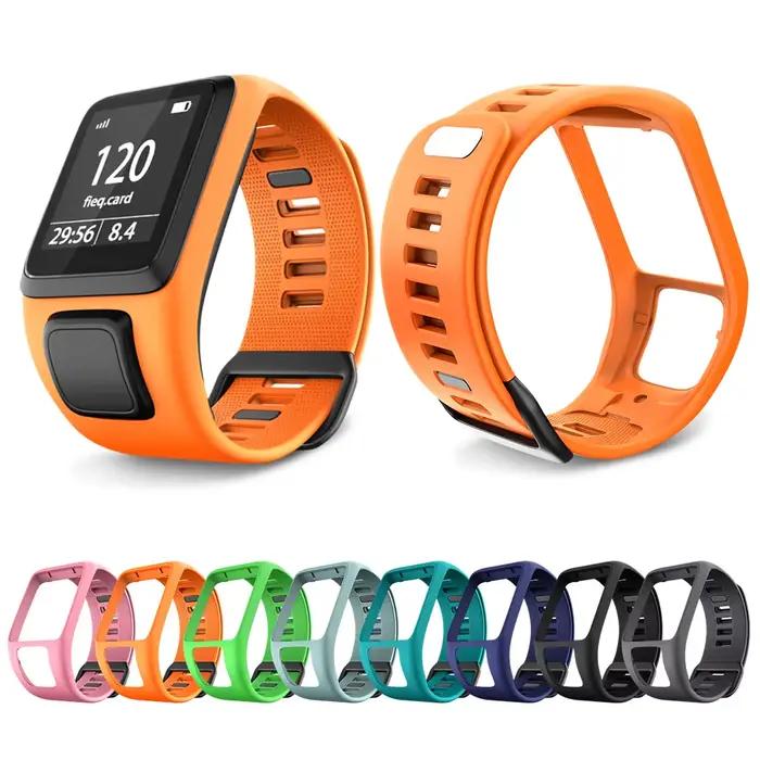 ANBEST bracelet en Silicone pour TomTom Runner 2/3 Spark/3