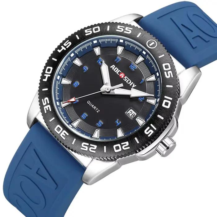 Montre à quartz étanche pour homme