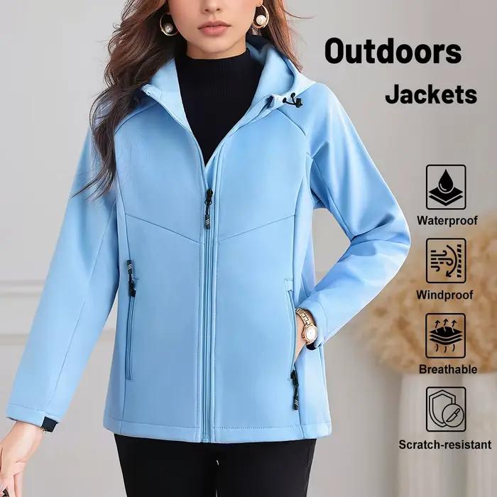 Veste polaire imperméable pour femme