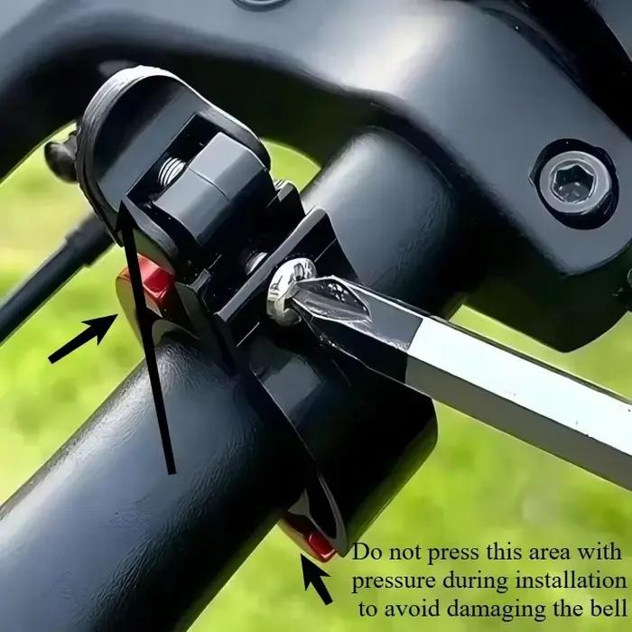 Cloche de guidon en aluminium robuste et discrète pour VTT sécurité auditive allié de la route occasions spéciales