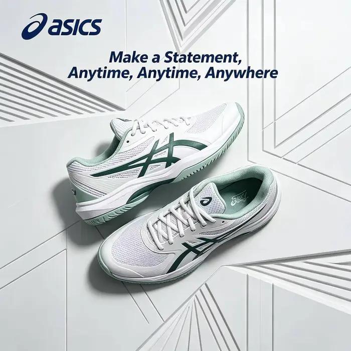 Chaussures de sport décontractées ASICS 2026 pour hommes, modèle Game FF, pour l'entraînement et la compétition de tennis, confortables, résistantes à l'usure et respirantes 1041A489-104