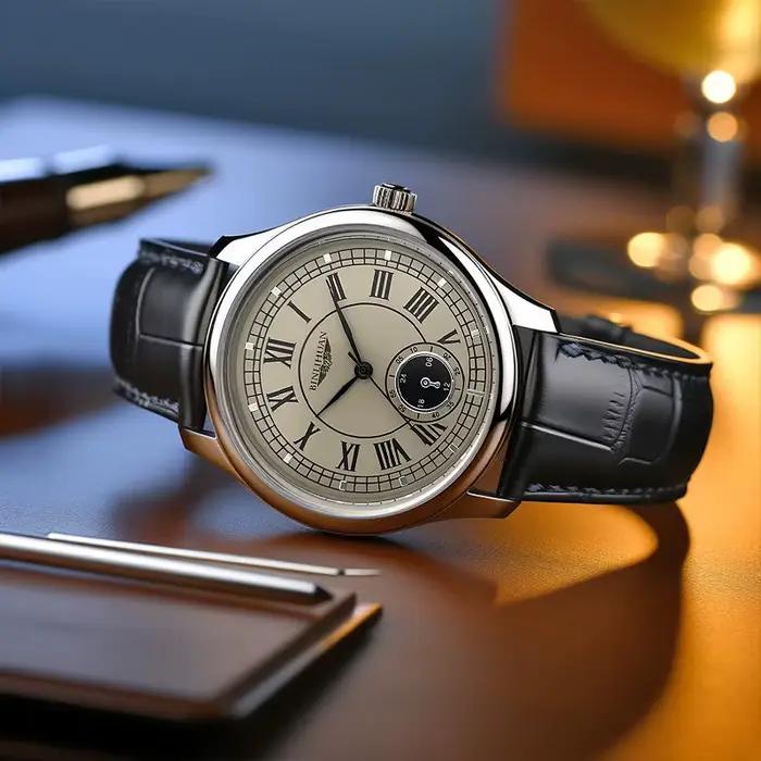 Montre pour homme, montre à quartz classique, élégante et décontractée