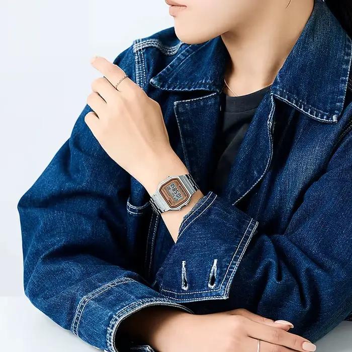 Montre électronique CASIO A158WEA-9 rétro