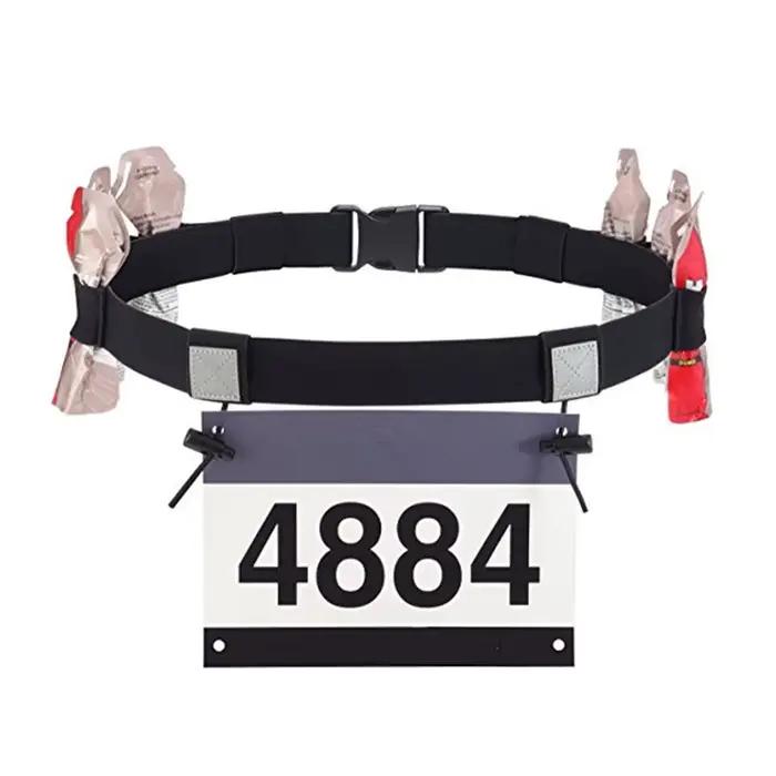 Ceinture porte-dossard pour course en plein air