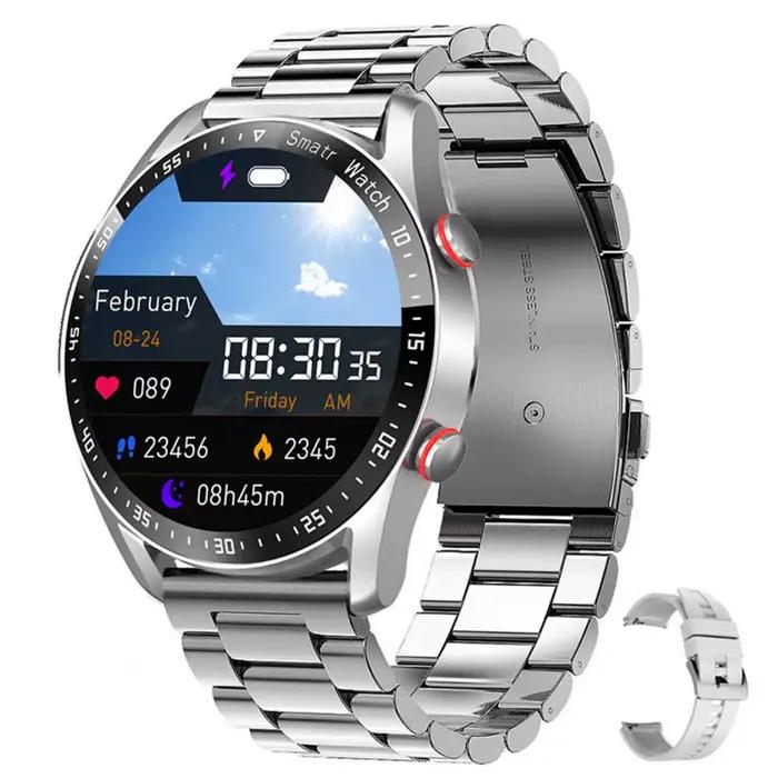 Montre intelligente surveillance de la santé multifonctionnelle IP67 étanche Bluetooth appel