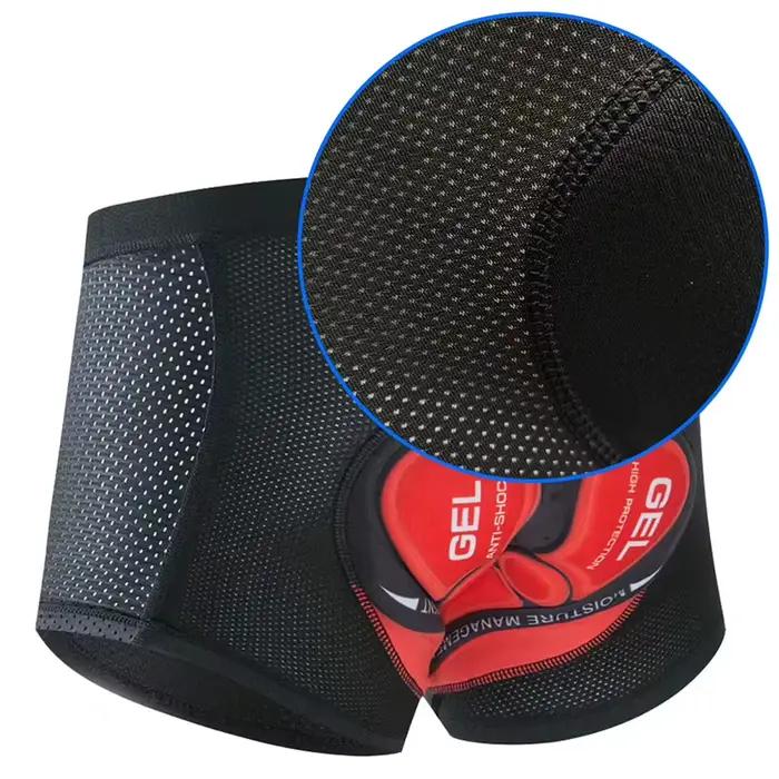 Sous-vêtements de cyclisme Shorts 5D Gel Pad respirant antidérapant