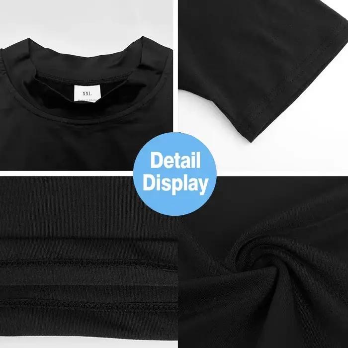Chemise de Compression d'été pour hommes, débardeur de gymnastique, vêtements de Fitness musculaire, col roulé, t-shirt de Sport sans manches, gilet de musculation et de course