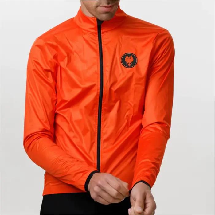 Maillot de course à pied pour homme Ightrack coupe-vent et imperméable tricoté en polyester pour performances sportives et courses à pied
