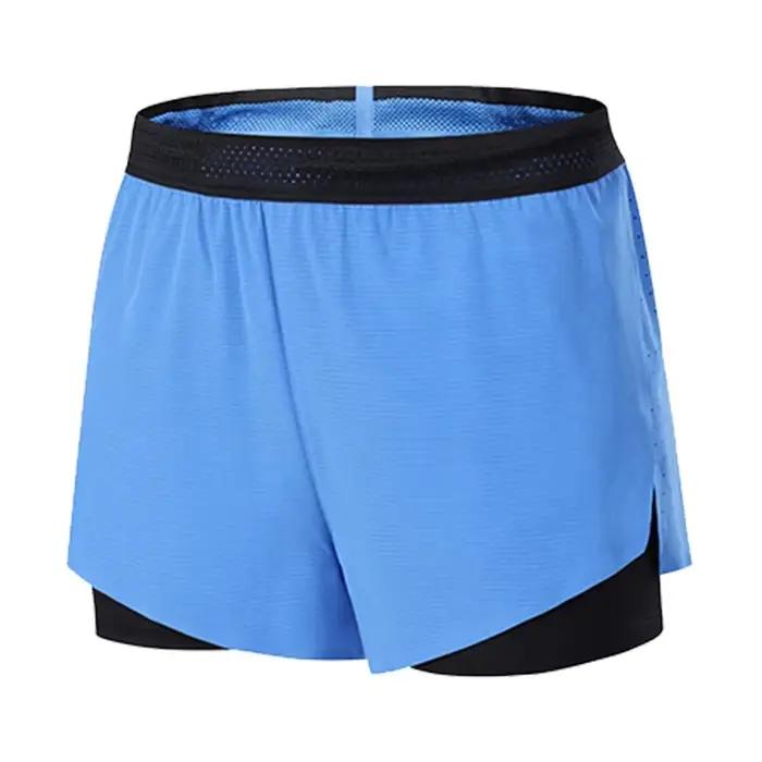 Short de course Marathon léger pour hommes, respirant et absorbant l'humidité, parfait pour les courses et entraînements physiques