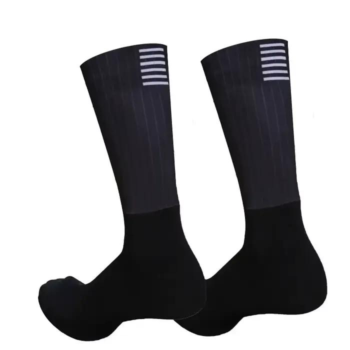 Chaussettes de cyclisme aérodynamiques antidérapantes en silicone 2026 New Pro Team pour hommes
