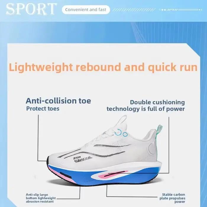 Chaussures de course en carbone pour hommes
