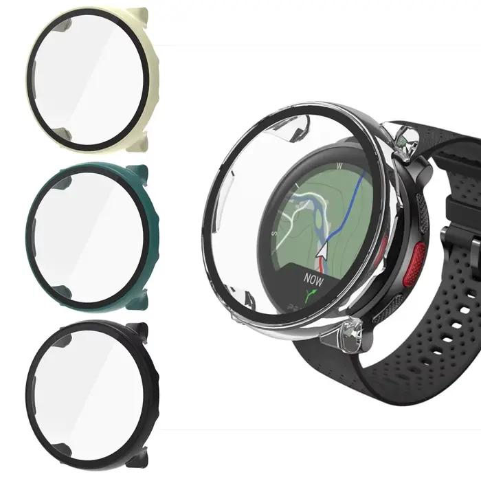 Coque de protection d'écran entièrement en verre, coque à bord dur, pour montre intelligente Polar Vantage V3/M3, cadre de protection, accessoires