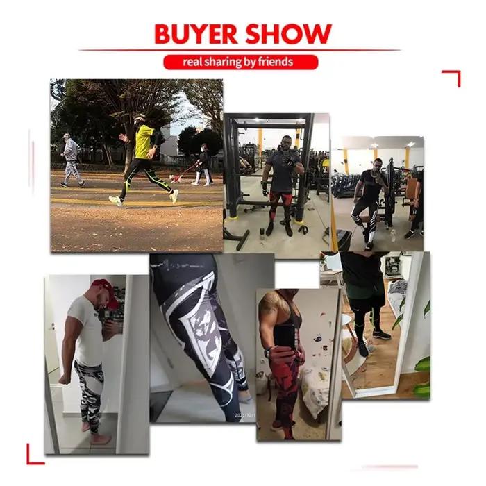 Leggings de course pour hommes vêtements de sport à séchage rapide collants de fitness d'entraînement de jogging pantalons de sport à compression polyester élasthanne adapté pour toutes les saisons occasions spéciales pour athlètes