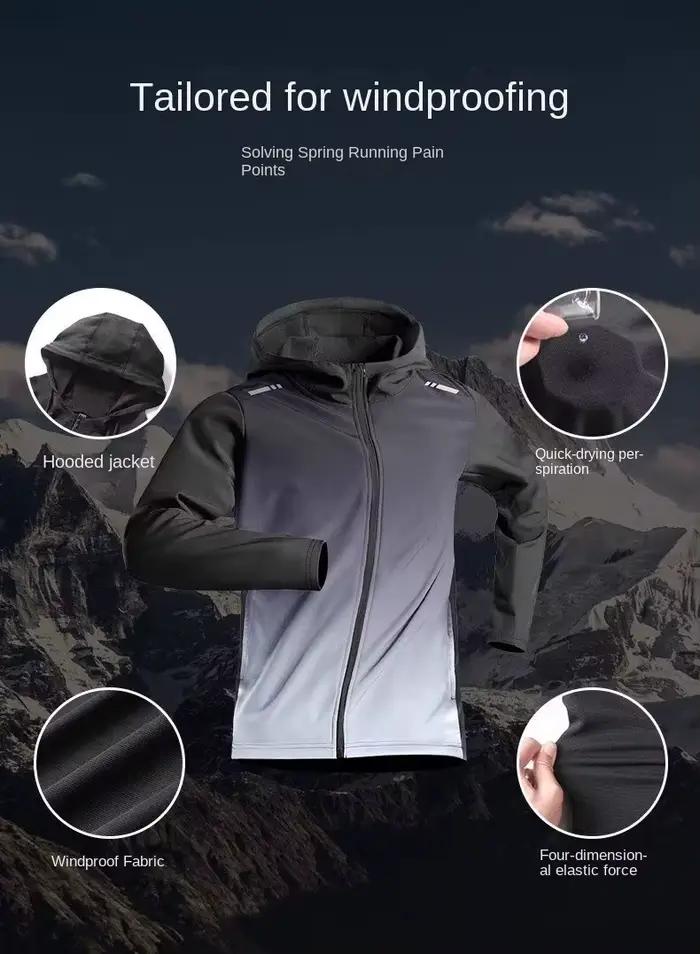 Veste de course pour hommes