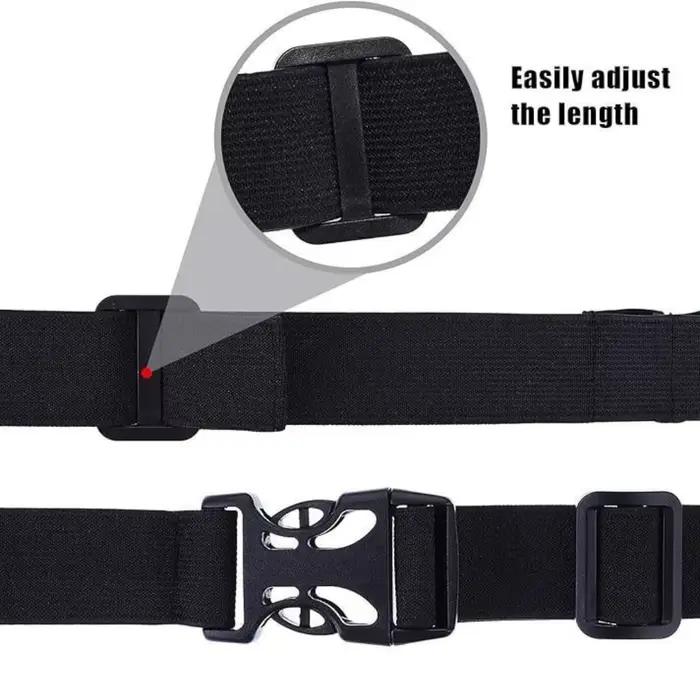 Ceinture de course en plein air, ceinture porte-dossard pour marathon, accessoires de fitness pour la gym, ceinture de sport élastique réglable