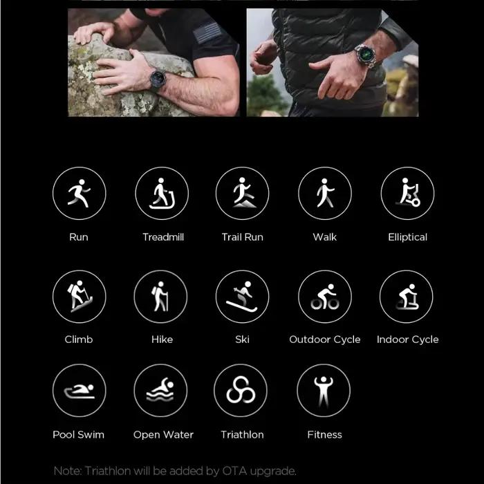 Nouveau Original Amazfit T Rex Pro montre intelligente GPS extérieur 10ATM 20 jours batterie tout neuf