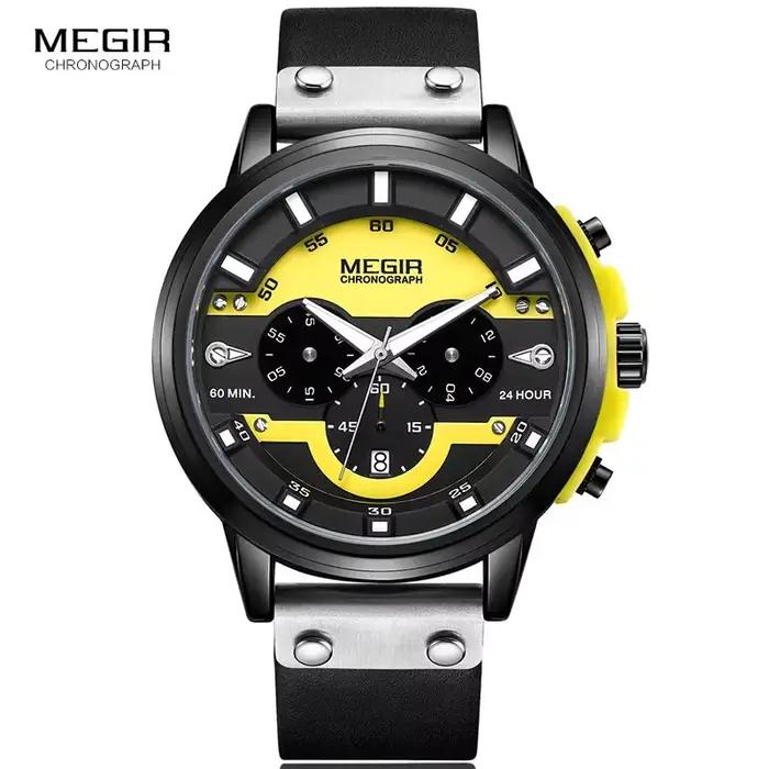 Montre Sport à Grand Cadran MEGIR 2026 pour Homme