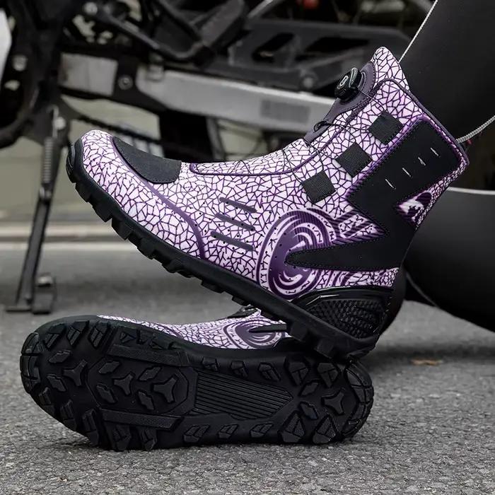 Chaussures de cyclisme montantes Trail pour hommes
