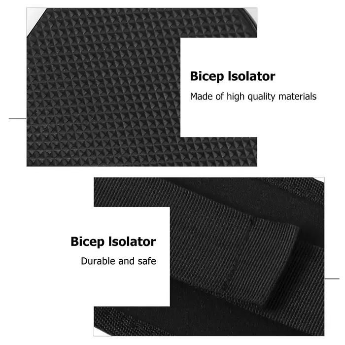 Planche d'entraînement de biceps réglable en alliage d'aluminium
