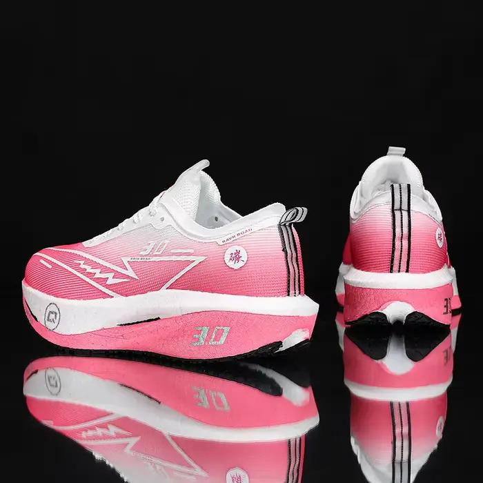 Chaussures de course spécialisées avec plaque en carbone pour marathon
