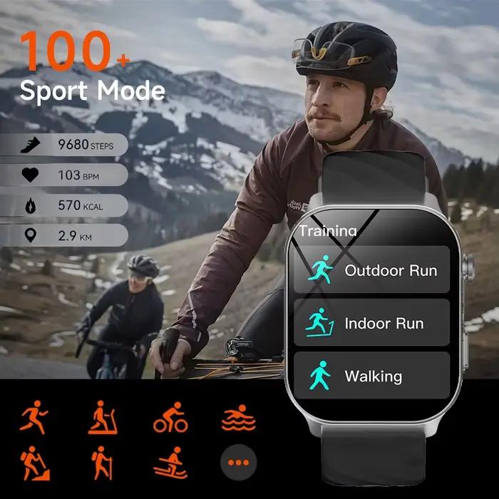 Montre connectée GPS, écran tactile de 2