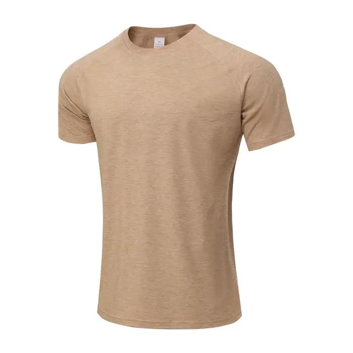 T-Shirt de Sport GITF Polyester Ajusté Pour Hommes, Fitness, Entraînement et Occasions Spéciales