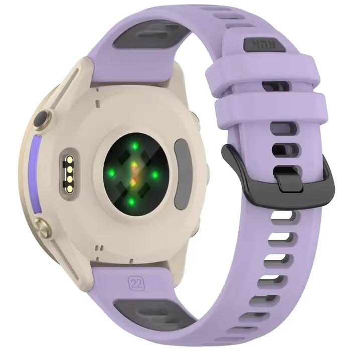 Bracelet en Silicone officiel pour Garmin Forerunner 970 965 955