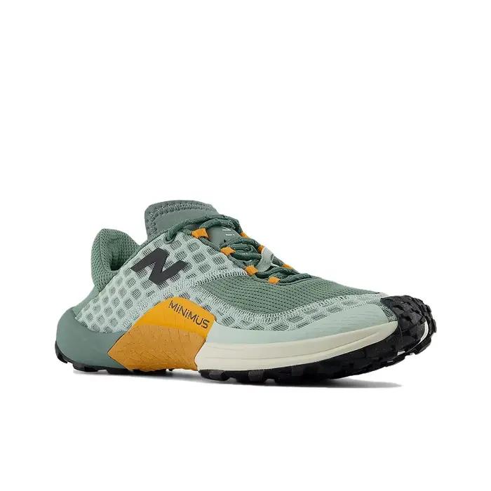 Chaussures de course sur sentier New Balance Minimus TR basses résistantes à l'abrasion pour hommes en polyester et semelle EVA pour courses en plein air et randonnées