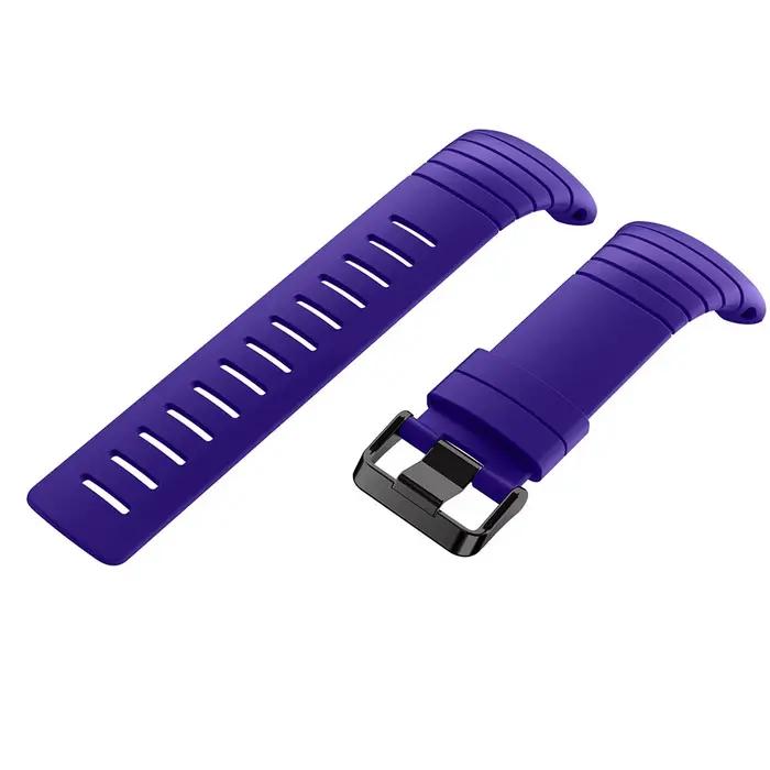 Bracelet de montre classique en Silicone souple pour Bracelet de montre Suunto Core pour accessoires de Bracelet de montre de remplacement Suunto Core