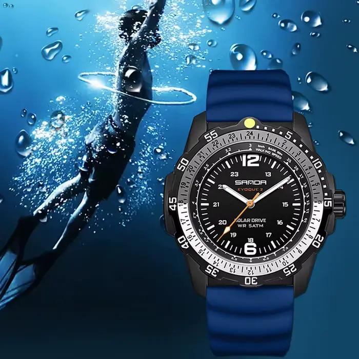 Sanda – montre créative à énergie solaire pour hommes