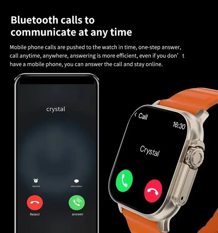 Nouvelle Montre Connectée 2026 Watch 10 Ultra 49mm avec NFC