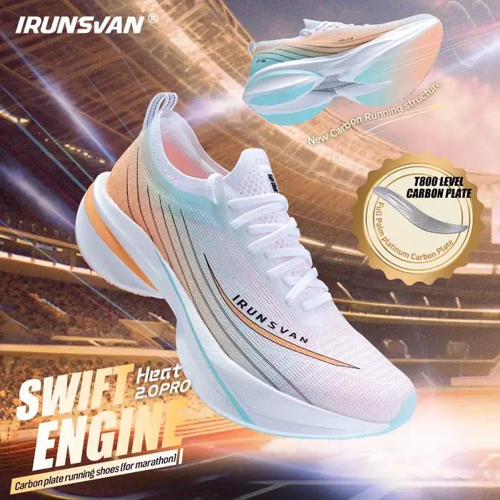 IRUNSVAN Heat 2.0 PRO True Carbon chaussures de course