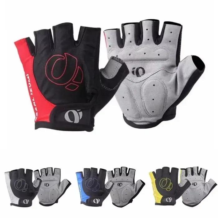 Gants de cyclisme demi-doigt Gel anti-dérapant Anti-transpiration gants de vélo de route pour hommes gants de VTT demi-doigt Gel gants de cyclisme occasionnels de course et randonnée