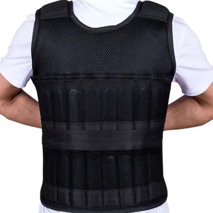 Nouvelle veste d'entraînement équipement de Fitness de gymnastique 15/35KG gilet de poids de chargement réglable