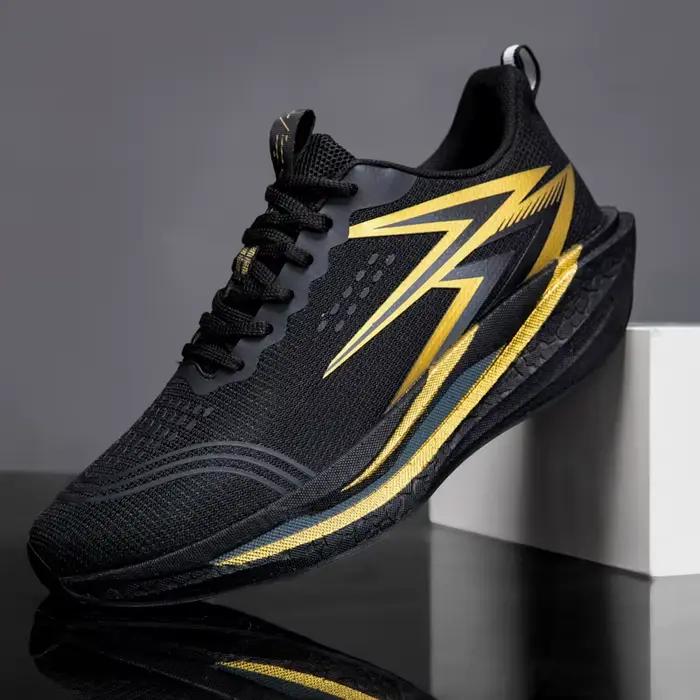 Chaussures de course Marathon Spécialité Homme Sport Plaque Carbone Respirantes Ultralégères Femme Confortables Athlétiques Amorti Stabilité Baskets