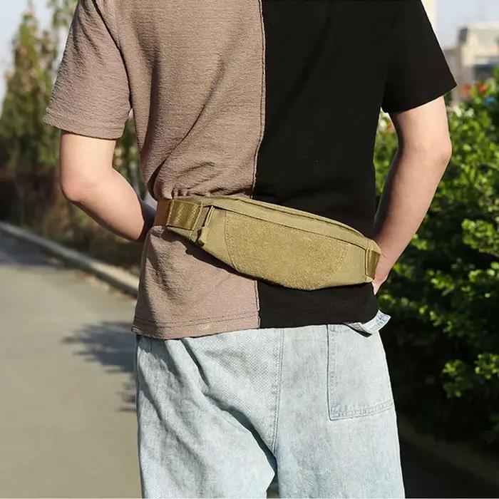 Fanny Pack sport Festival entraînement voyage course grand bandoulière décontracté mains libres portefeuilles taille Pack téléphone sac