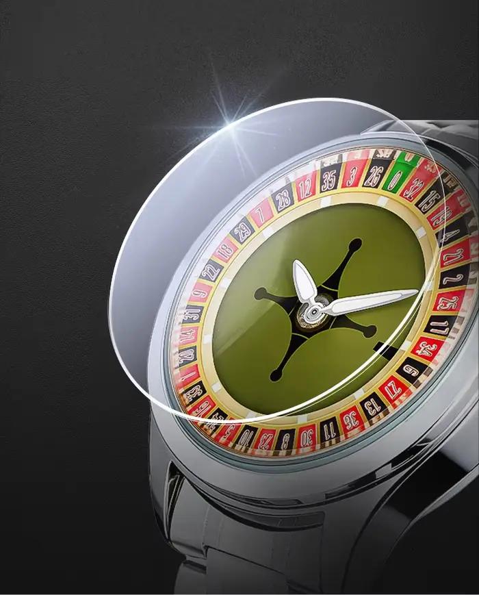 Montre de l'entertainment rotative pour les passionnés de montres