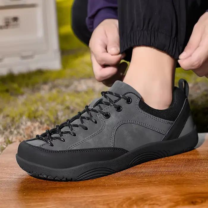Nouveaux hommes femmes pieds nus bout large chaussures de marche à la mode hommes décontracté randonnée baskets anti-dérapant en plein air Trekking tourisme chaussures