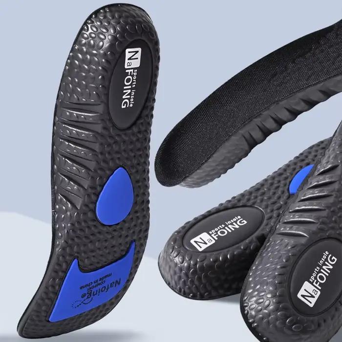 1 paire de semelles intérieures de sport, semelle intérieure élastique de course pour chaussures, Support de voûte plantaire, Absorption déodorante, semelles intérieures respirantes