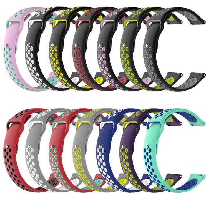 Bracelet en silicone arc-en-ciel pour COROS Pace 3 2