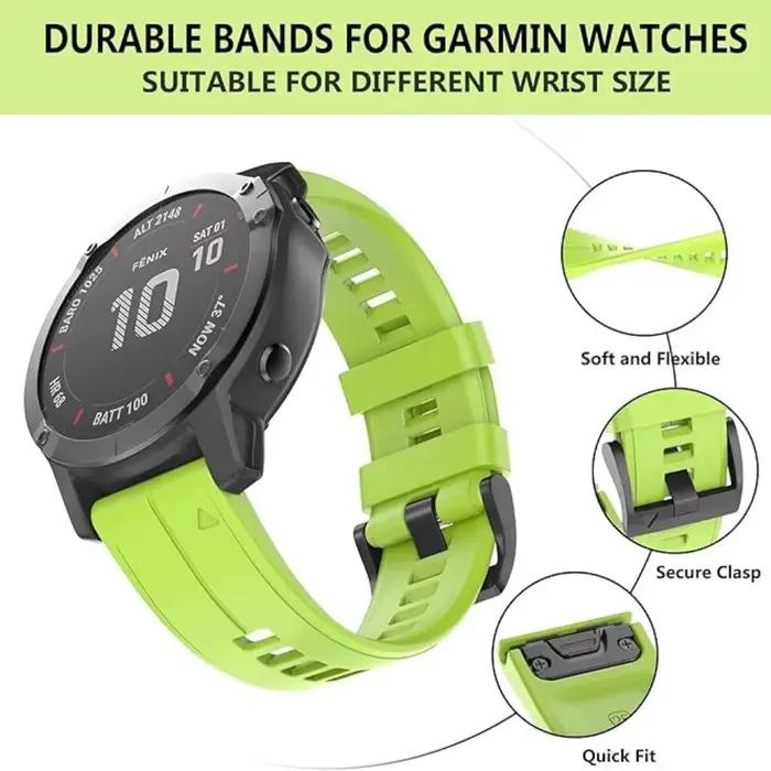 Pour Garmin Fenix 5 5X bracelet officiel saphir