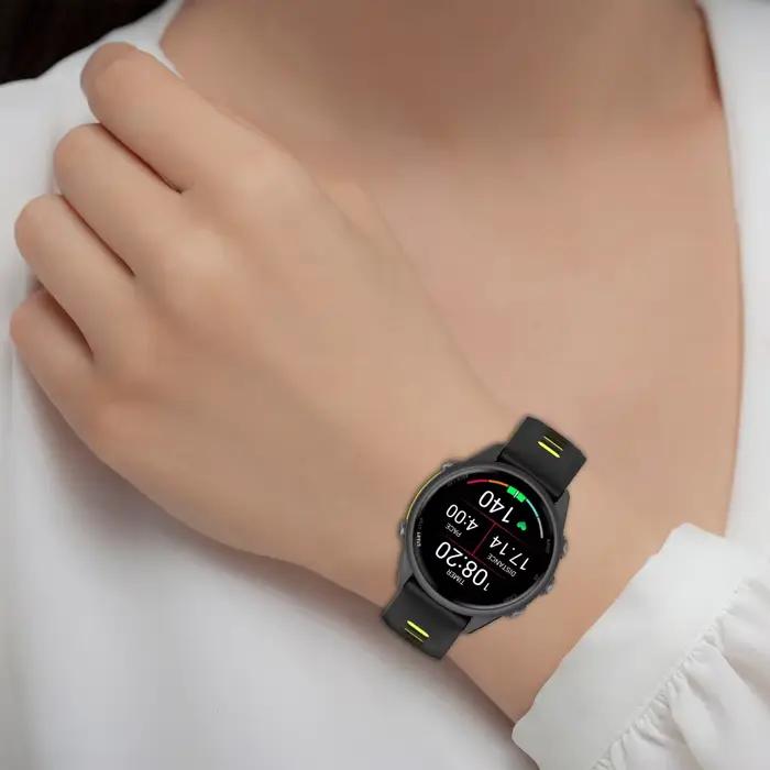 Bracelet en silicone souple bicolore officiel pour Garmin Forerunner 970 965 955 945 935 745