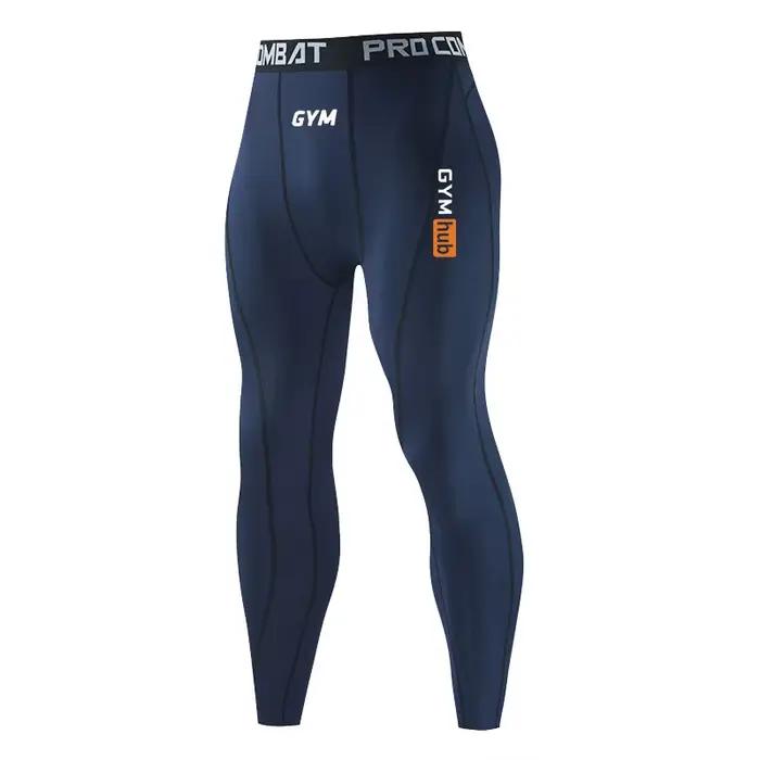 Pantalons de compression pour hommes, collants, leggings pour la course à pied, l'entraînement, le sport, le fitness, séchage rapide, pantalons d'entraînement