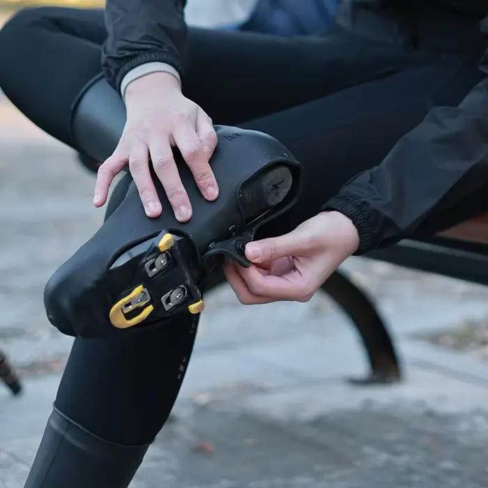 Chaussures de cyclisme sur route couvre-chaussures en Silicone coupe-vent, imperméable et chaud couvre-chaussures de cyclisme couvre-chaussures en Silicone faciles à nettoyer