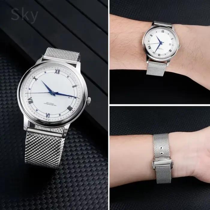 Haima 300 Super Master 007 bracelet de montre pour Omega hommes extérieur étanche acier raffiné observateur Milan maille ceinture 20mm bracelet de montre