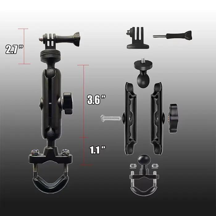 Support de caméra pour moto et vélo