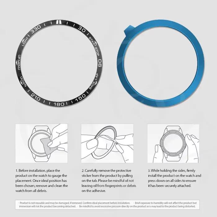 Couvercle de pare-chocs pour Garmin Fenix 7 7X 6 6X Pro 5 5X Plus