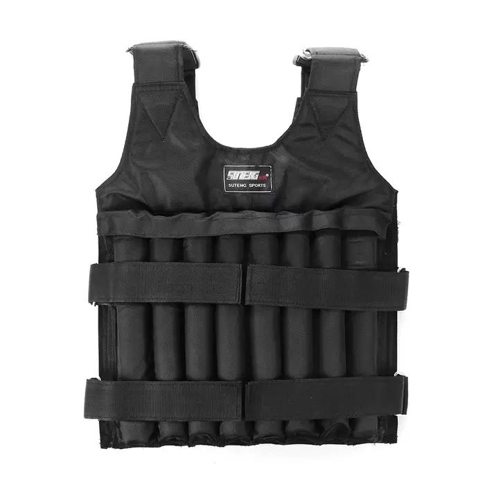 Gilet d'exercice réglable en verre lesté durable